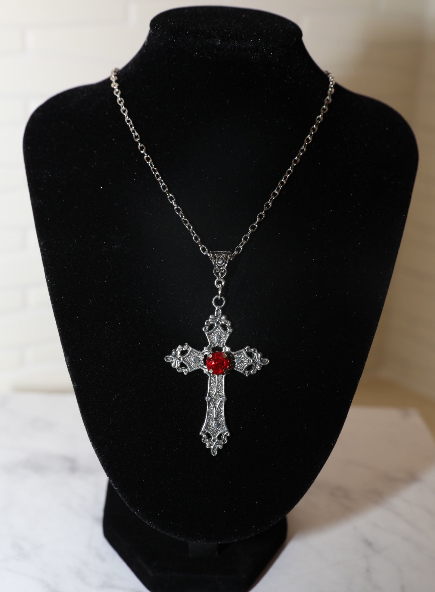Vintage Cross Necklace