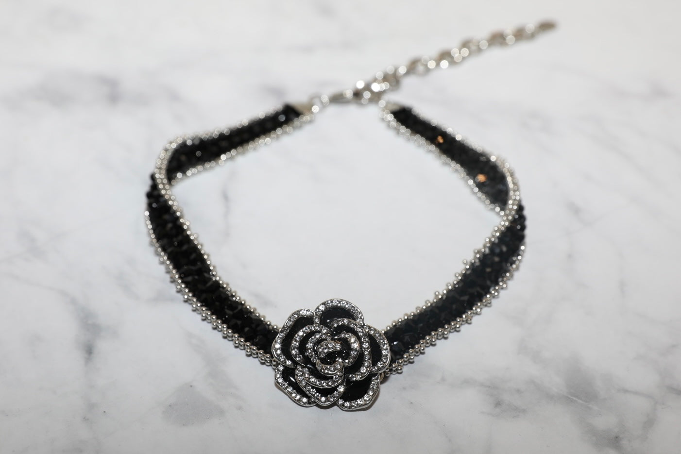 Midnight Rose Choker