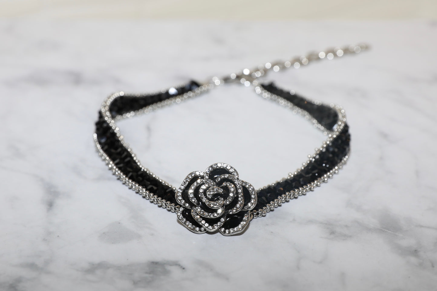 Midnight Rose Choker